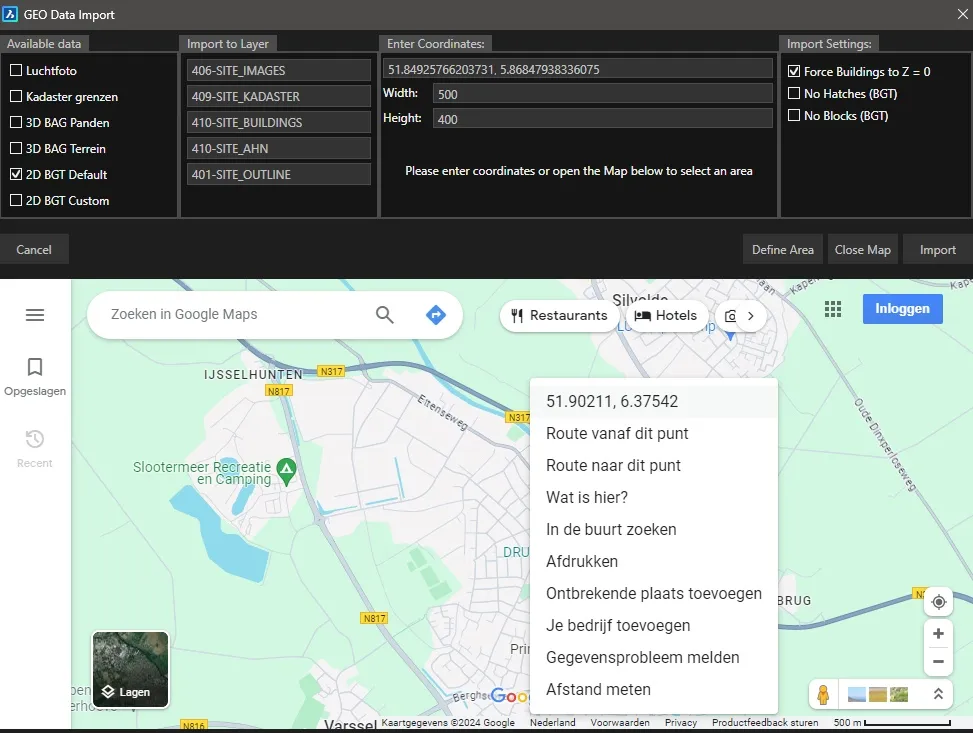 SCGEO maps open